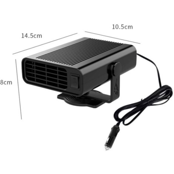 Bilvärmare, snabb uppvärmning och luftkonditionering, Defogger Defogger, 9010C, 24v