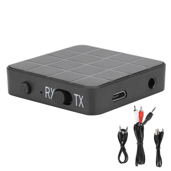 2 i 1 Bluetooth 5.0 Trådløs Lydassistent 3.5mm Adapter Sender Mottaker Utstyr