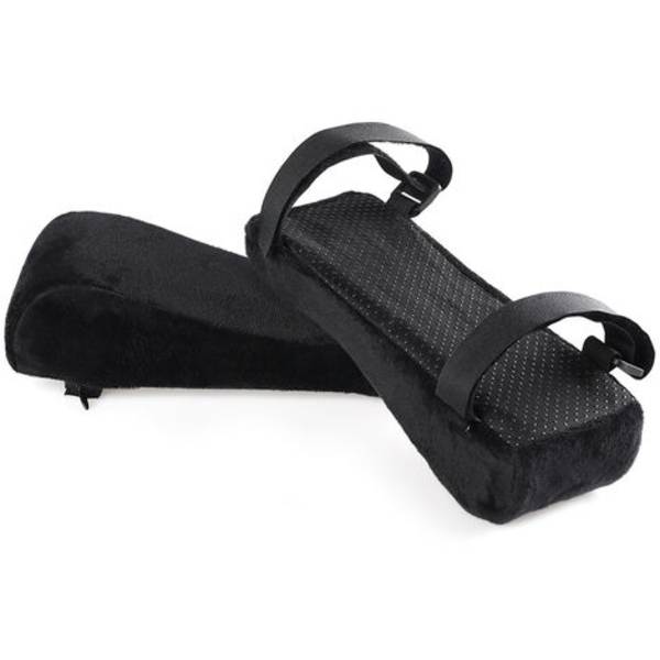 2 STK Ergonomisk Stol Armlæn Pude Albue Pad Dekompression Kontorstol Gaming Stol Armlæn med Memory Foam Armlæn,