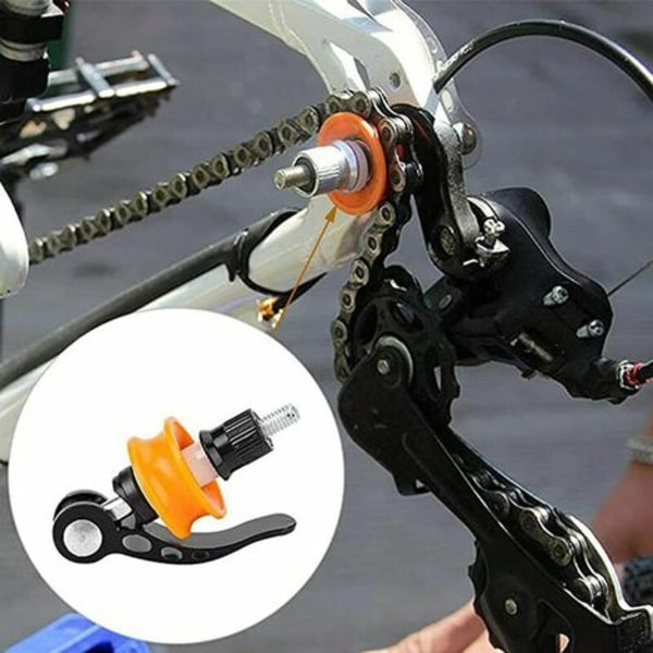 Cykelkædevedligeholdelsesværktøj Quick Release Protector Kædefikseringsstrammerværktøj til at opretholde kædespændingen ved rengøring t