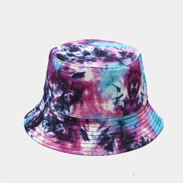 Bucket Hat Tie Dye Reversible Fisherman Summer Beach Sun Hats For Women