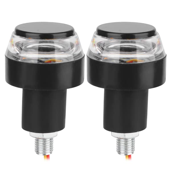 70 cm LED Nummerpladelys Blinklys Hvid til Gul til Motorcykel ATV Scooter
