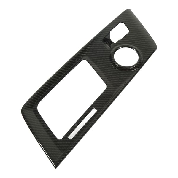Karbonfiberstil Skiftekonsoll Panel Ramme Deksel Trim Erstatning for Corvette C7 2014-2019