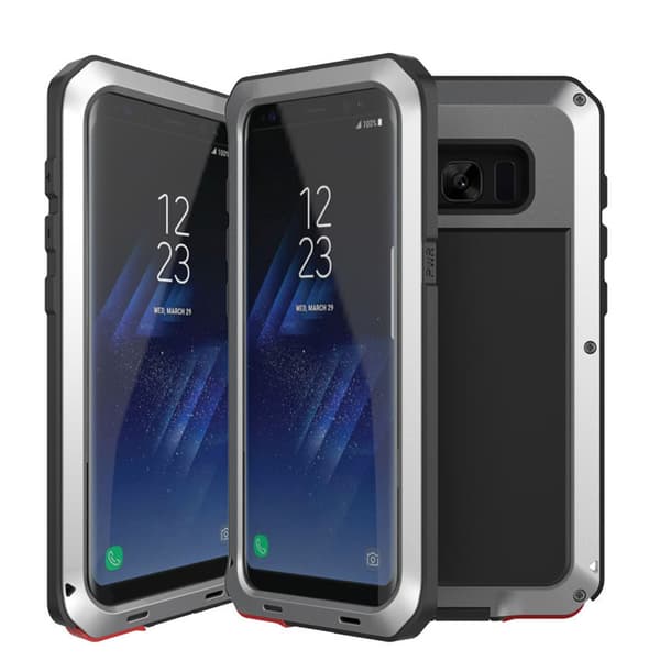 [HT]Samsung Galaxy S8 - Kraftigt skyddsskal Vit white