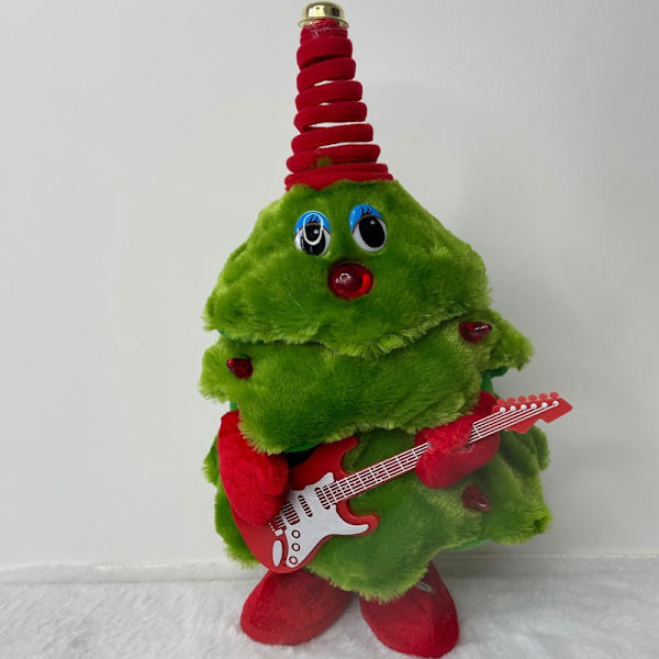 Interaktiv juletre leke med sang, lys og dans Guitar