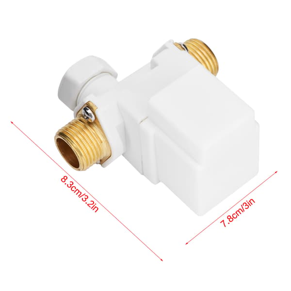 12V DC G1/2 Solarelektrisk Vannmagnetventil Normalt Lukket