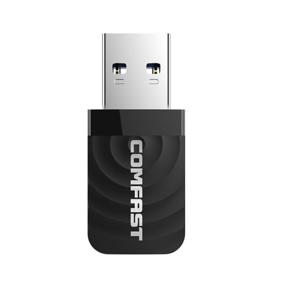 5G Gigabit Dual Band USB Netværkskort WiFi-modtager Trådløst netværkskort Desktop WiFi-modtager