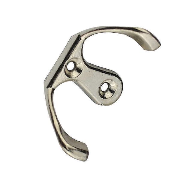 Krokar Dörrväggkrok för kappa 30 st zinklegering silverfinish