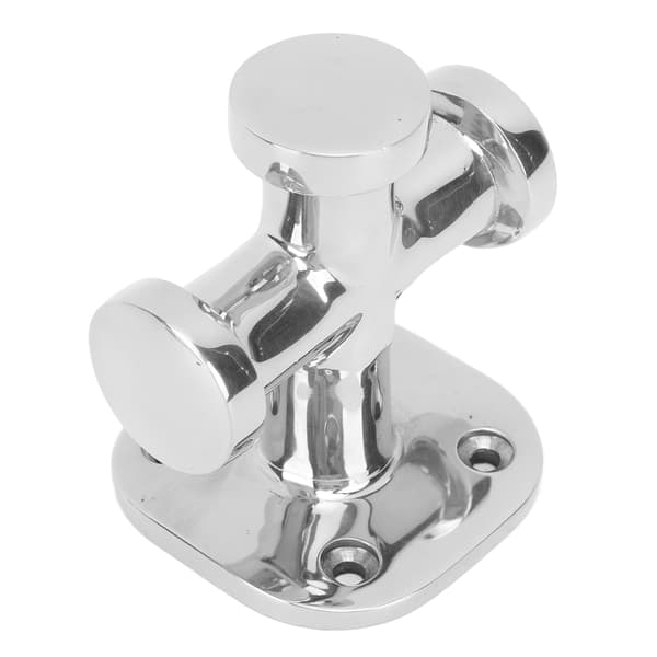 63 mm båtklampe pullert 316 rustfritt stål polert overflate enkel kryss pullert for yachter, båter, fiskebåter