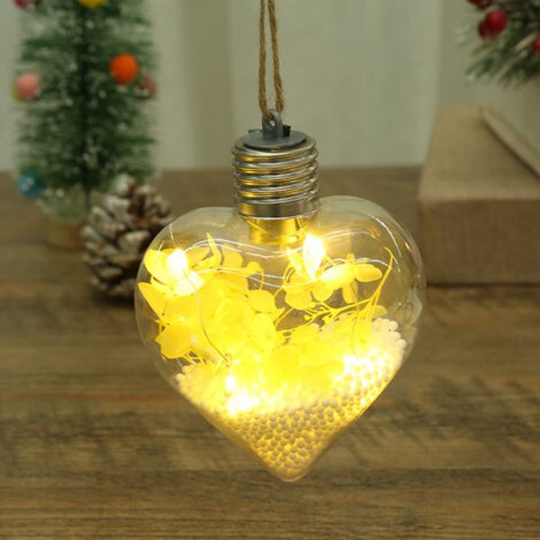 Pakk klare LED-julekuler hengende lys for juletre, bursdager, bryllupsfest, A