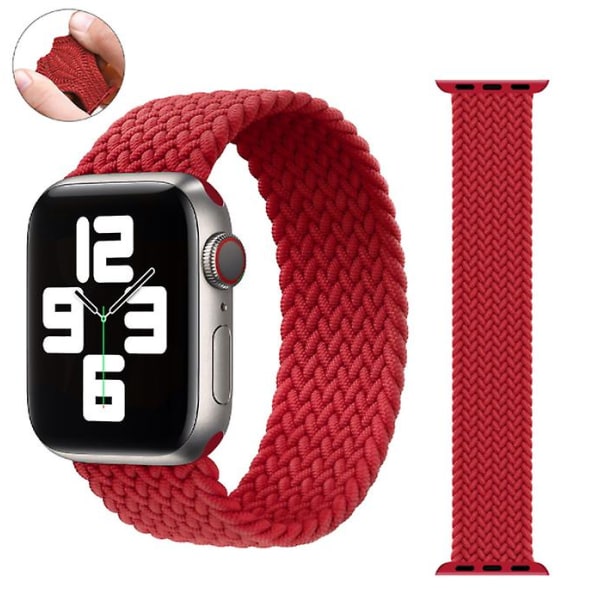 apple watch apple nylon L Red