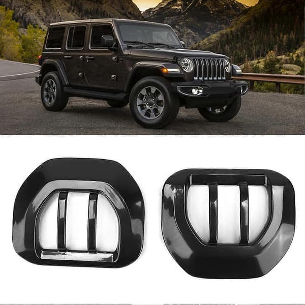 Sort bakspejlslys til Jeep Wrangler JL 2018+ blinklys