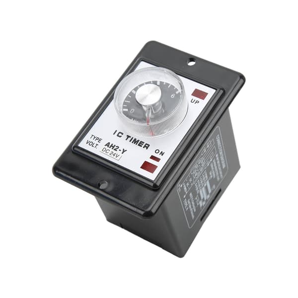 AH2 Y 10M Tidsrelä Mini Timer 8 Pin Ström På Fördröjning 24VDC Automationsutrustning