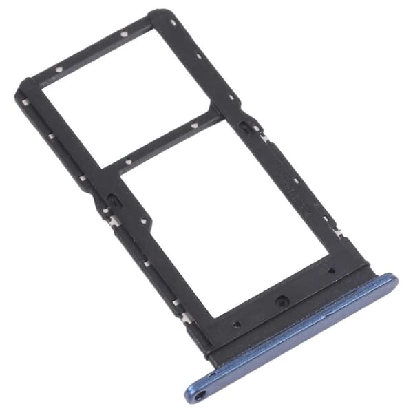 SIM-kortsfack + SIM-kortsfack / Micro SD-kortsfack för Honor Play 20 Blue