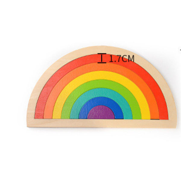Rainbow pussel 7 bitar Rainbow pussel,