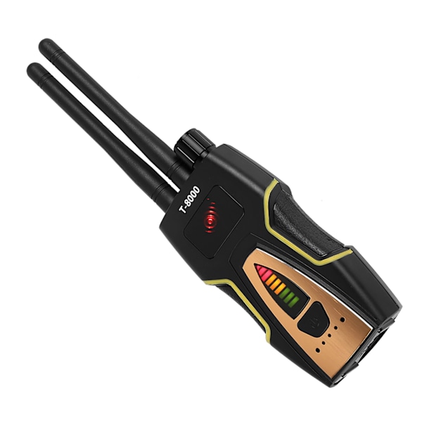 T-8000 RF Signal Detector: GSM Audio Finder & GPS Bug Scanner - Anti-Spy Device