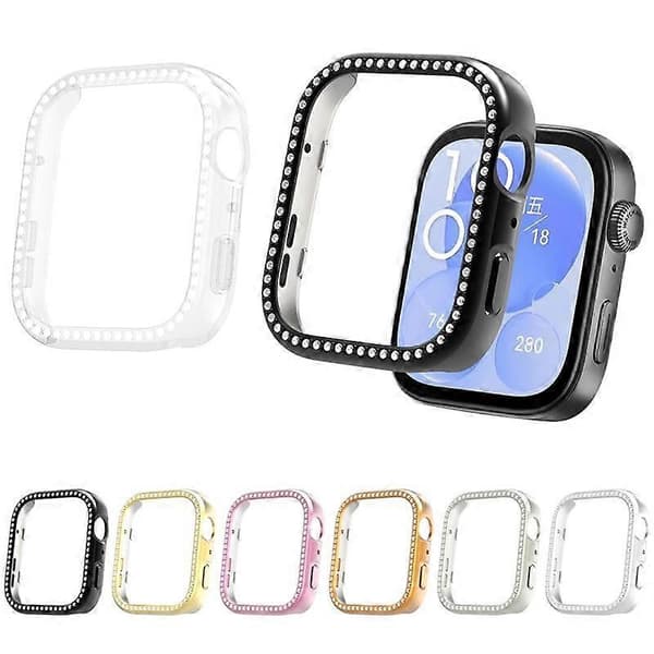 xDfind Diamond Hollow PC Watch Protective Cover Starlight For Huawei Watch Fit 4 Pro