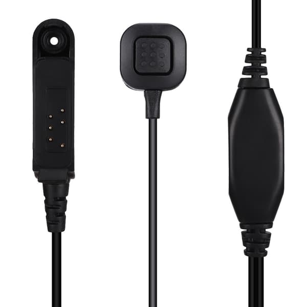 Luft Akustisk Rør Hals Vibration PTT Mikrofon Headset til BaoFeng UV XR A 58 UV 9R Plus GT-3WP