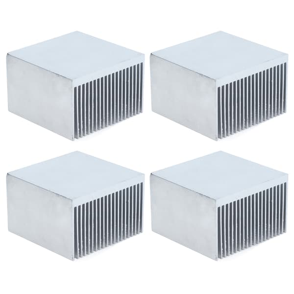 60x60x39mm Aluminium Køleplade til CPU Modul 4 Pin Kølerblæser