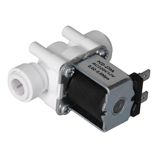 Elektrisk magnetventil snabbkoppling 3 8in Normalt stängd AC220V