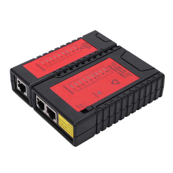 NF 468 Bærbar netværkskabeltester til telefonsystemer computernetværk