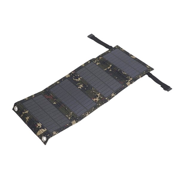 Solcellepanel Profesjonell 20W Effektiv vanntett 4-fold monokrystallinsk silisium Solcellepanel for utendørs camping