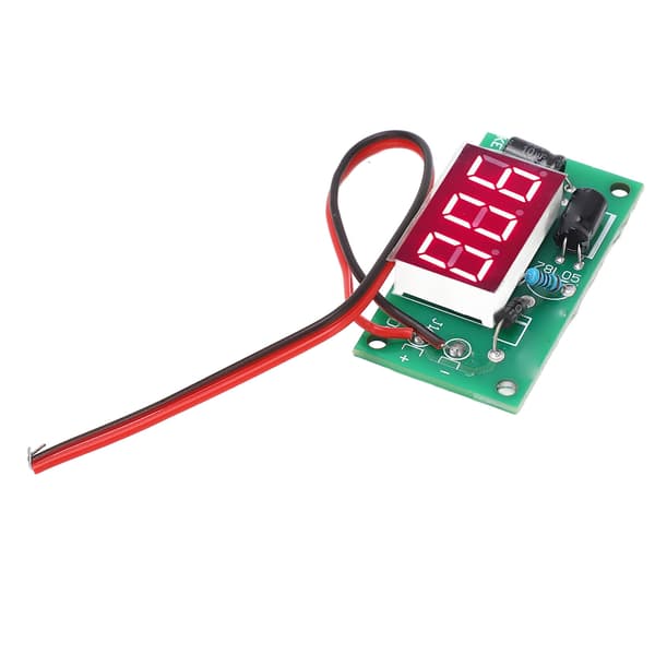 3-bits rød digital skjerm trigger teller modul med minnefunksjon PCB 16‑26V for utstyr maskin