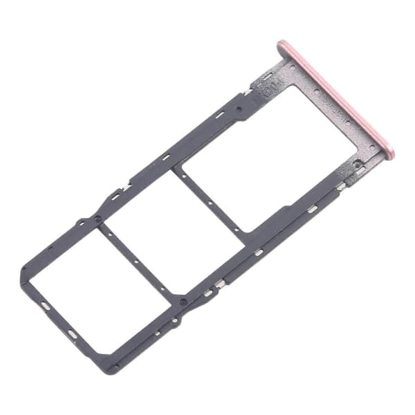 For Nokia C32 KOMPATIBEL SIM-kortskuff + Micro SD-kortskuff Pink