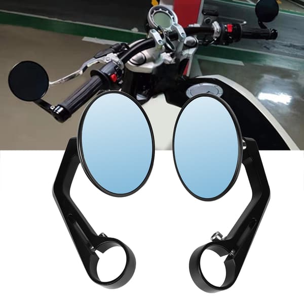 Universal Retro Motorcykel CNC Reflekterende Bakspejl Tilbehør