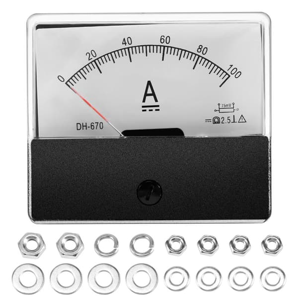 Amperemeter Måler Ampere Måler DC-100A -670[ht]