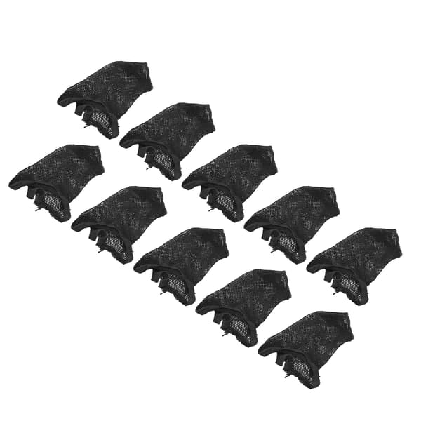 10 stk. Paryk Hætte Elastisk Blød Åndbar Nylon Dome Paryk Hætte til Kvinder Cosplay