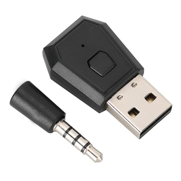 Universaali Bluetooth-äänilähetin PC-sovitin langaton kuulokevastaanotin PS4/SLIM/PRO:lle