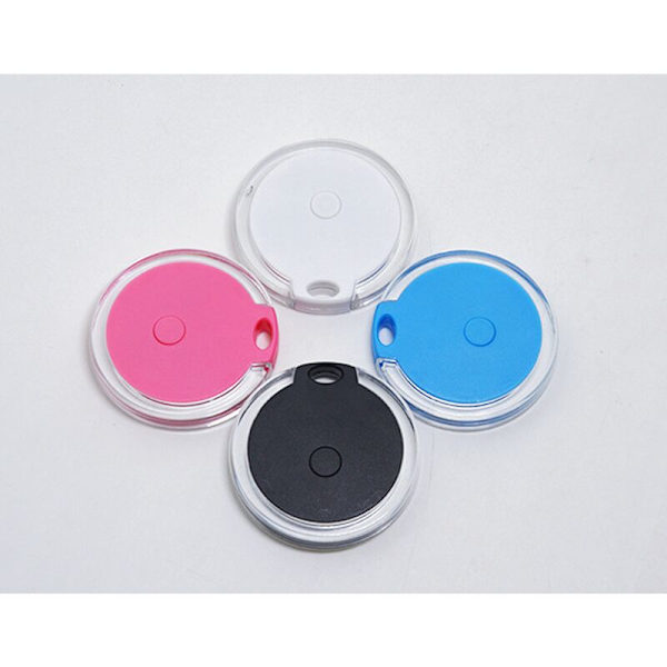 4Pack Smart Mobile Key Finder Kannettava GPS-seurantalaite App Control GPS Tracker Pyöreä GPS-paikannin lapsille Dog Cat Pe