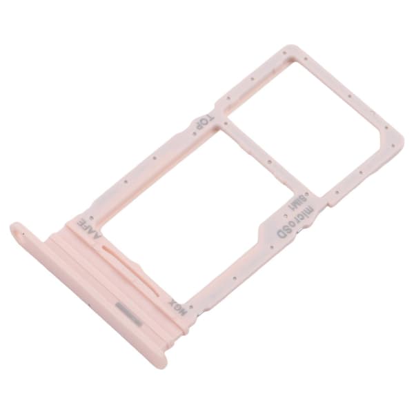 For Samsung Galaxy A16 SM-A165F KOMPATIBEL SIM-kortskuff + Micro SD-kortskuff Pink
