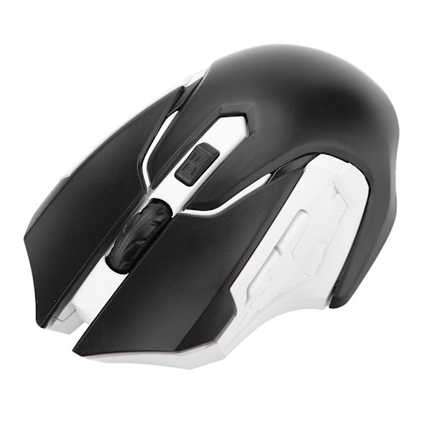 Ergonomisk 1200DPI Trådløs Gaming Mus med 2.4G Forbindelse - Komfortabel Greb, Ingen Lag - Sort