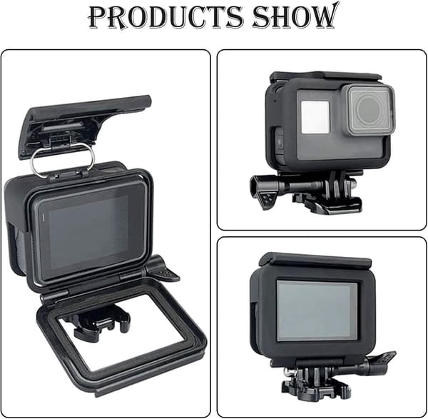 Rammehus til GoPro Hero7/(2018)/6/5 E—ht