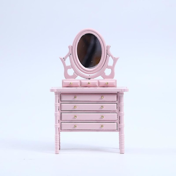 2 stk, rosa minikommode mockup dekor