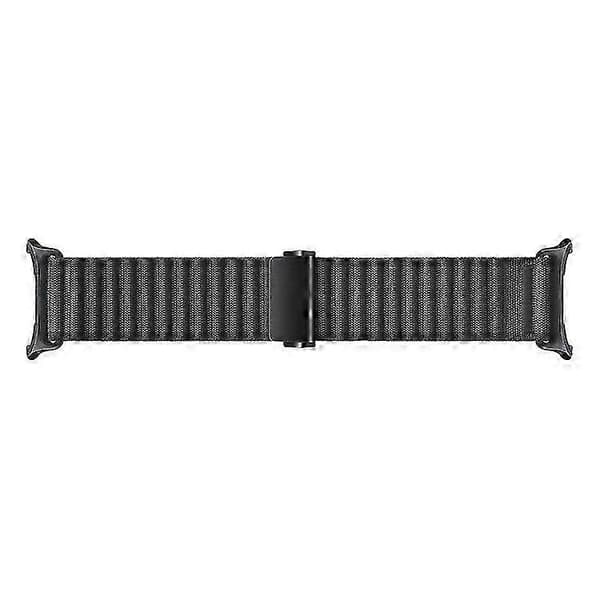 Nylon urrem til Samsung Galaxy Watch Ultra 47mm erstatningsrem Black