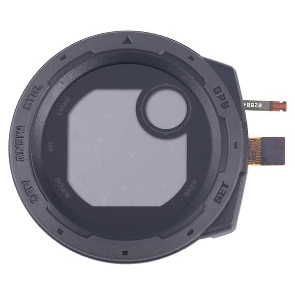 For Garmin Instinct KOMPATIBEL LCD-skjerm med digitizer komplett montering Black