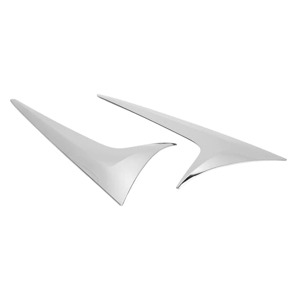2 ST Bil Bakre Sidevindusspoiler Krom Erstatning for Mazda CX5 KF 2017 2021