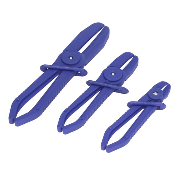 Flexibelt slangklämmeset isolerad nylon 3 delar