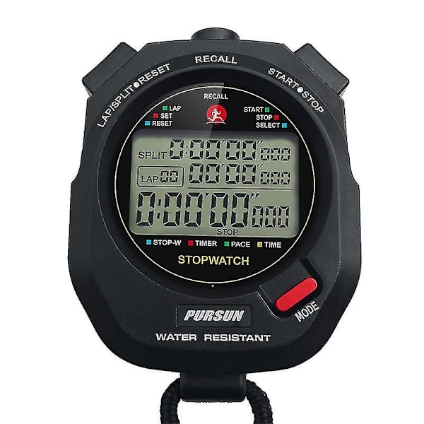 Domare Digital Stoppur Timing Sport Timer