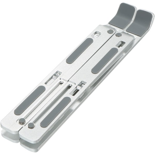 Bärbar stativ Vikbart datorställ, aluminiumlegering, värmeavledning, ([Apple Silver] helt aluminiumlegering - hopfällbar bärbar dator)