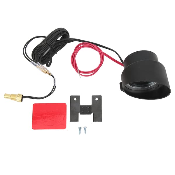 Digital vandtemperaturmåler LED Voltmeter DC 9V til 36V Blåt lys til bil motorcykel ATV