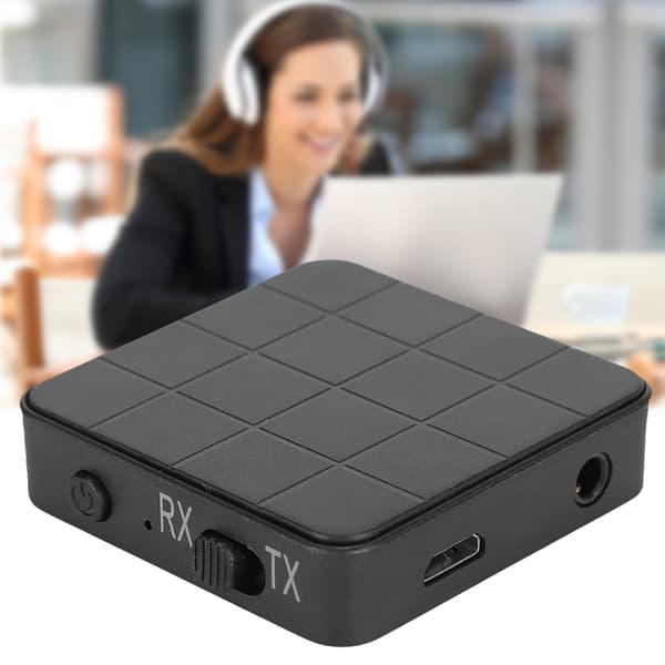 B2 2 i 1 Bluetooth 5.0 Trådløs Lydsender Mottaker 3.5MM Bærbar Adapter