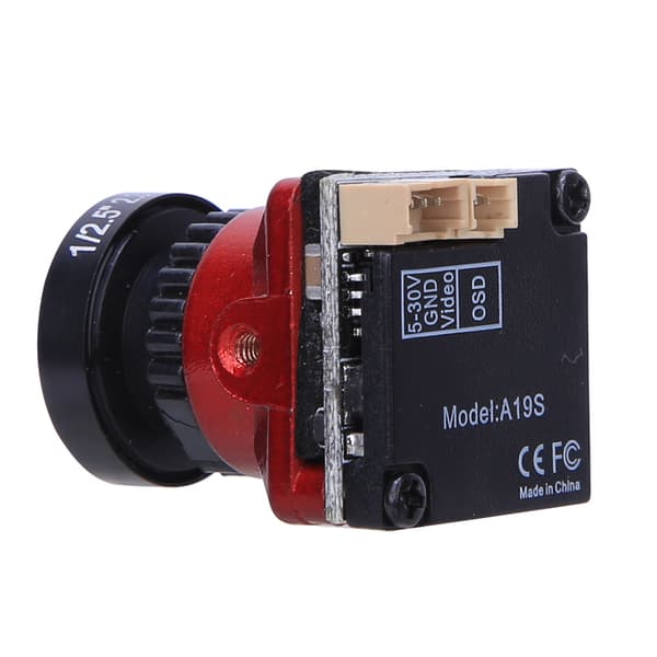 High Definition 1080P FPV-kamera med 2,3 mm objektiv og OSD til Quadcopter Drone