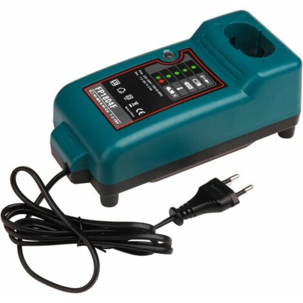 NI-CD & NI-MH Batterioplader til Makita Charger DC18RA, DC18SE, DC1414 Batteri 7.2V-18V Udskiftningsbatteri til elværktøj