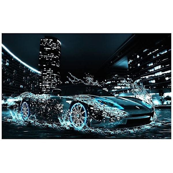 Motif Car 5D Tee itse timanttikirjontamaalaus, Tyyli 14