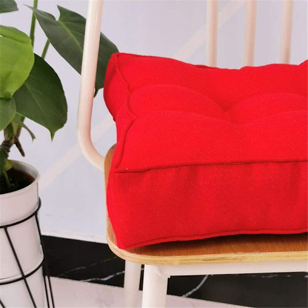 2st (45*45cm kvadrat-500g) manchesterstolsdyna kontorsstudentkudde