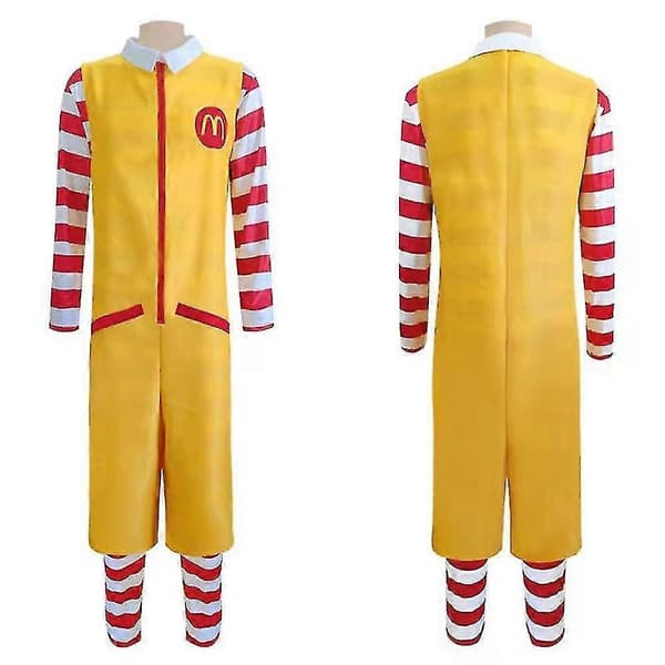 McDonald's Cosplay Kostume Karneval Voksen yyds M